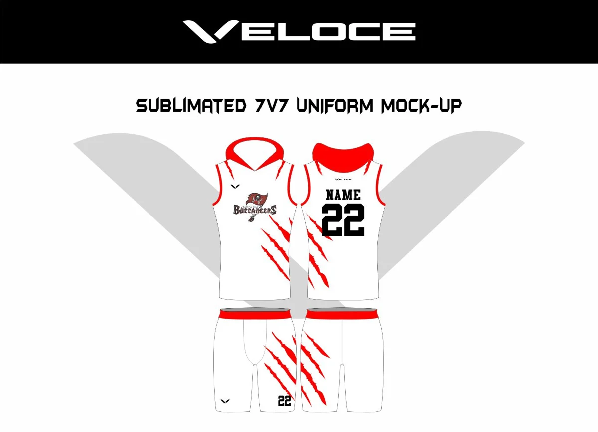 Custom 7v7 Uniform — VE-1721 — Veloce catalog image