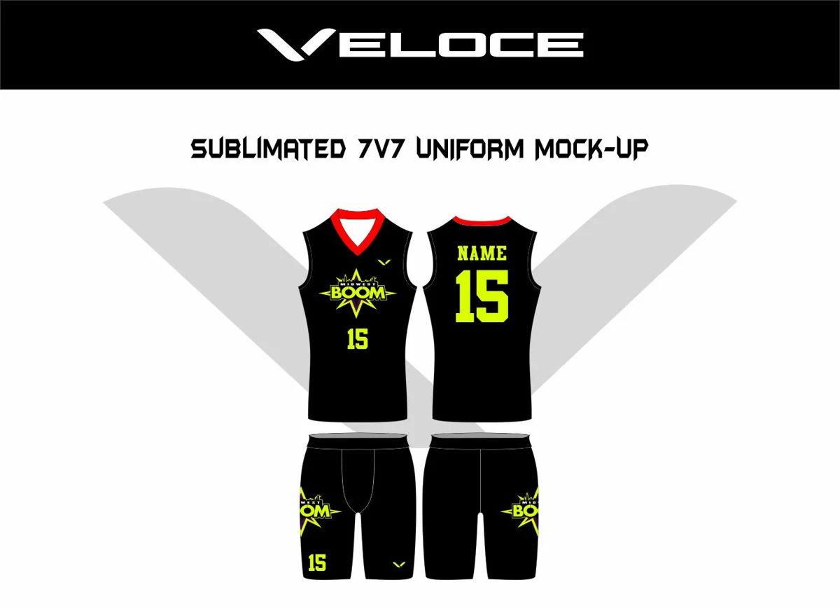 Custom 7v7 Uniform — VE-1723 — Veloce catalog image