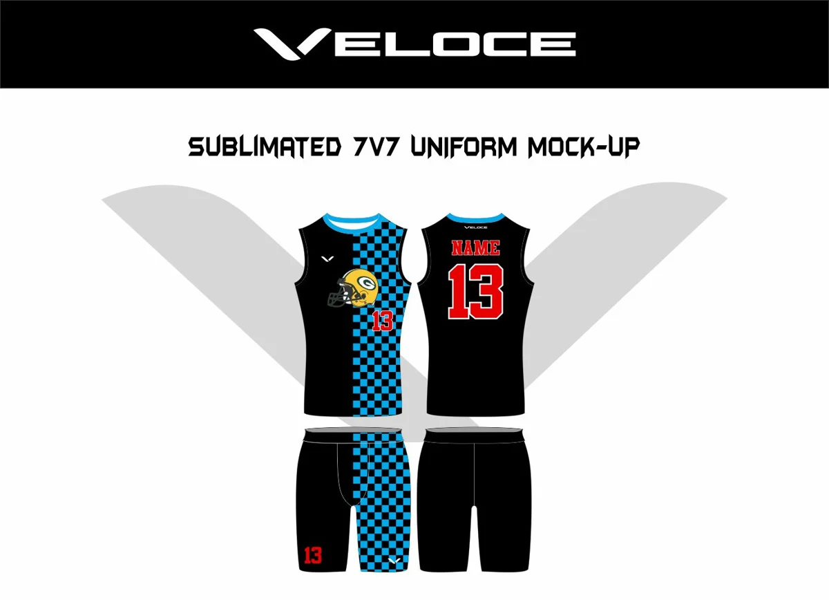 Custom 7v7 Uniform — VE-1724 — Veloce catalog image