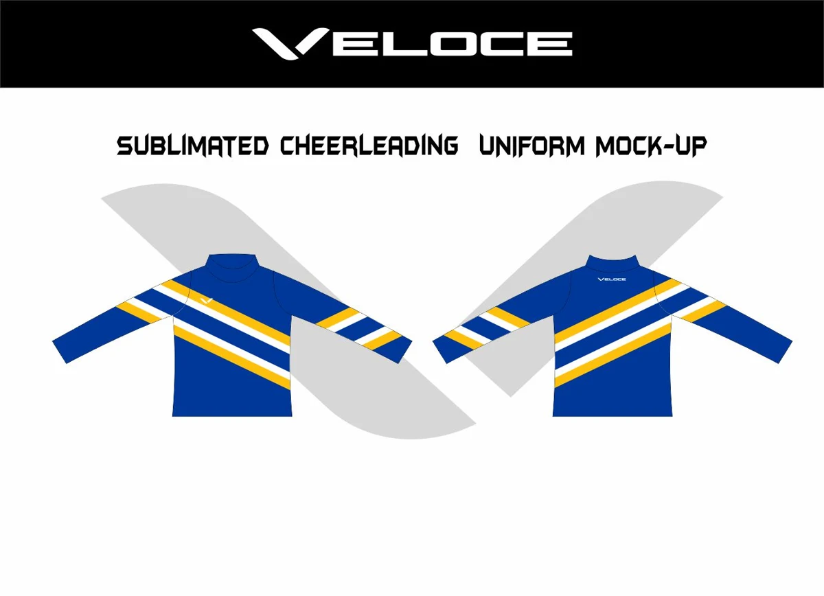 Custom Cheer Uniform — VE-1434 — Veloce catalog image
