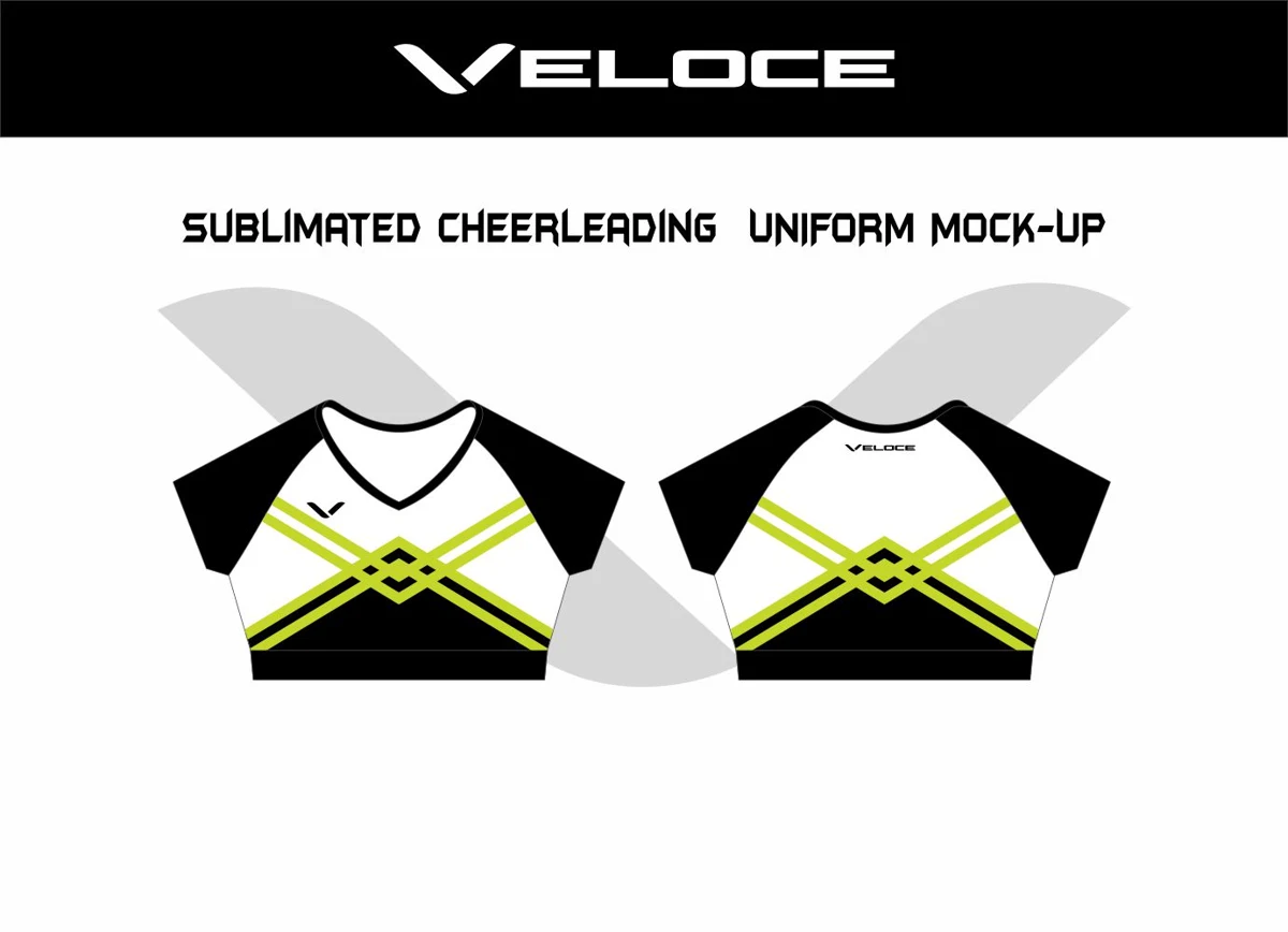 Custom Cheer Uniform — VE-1435 — Veloce catalog image