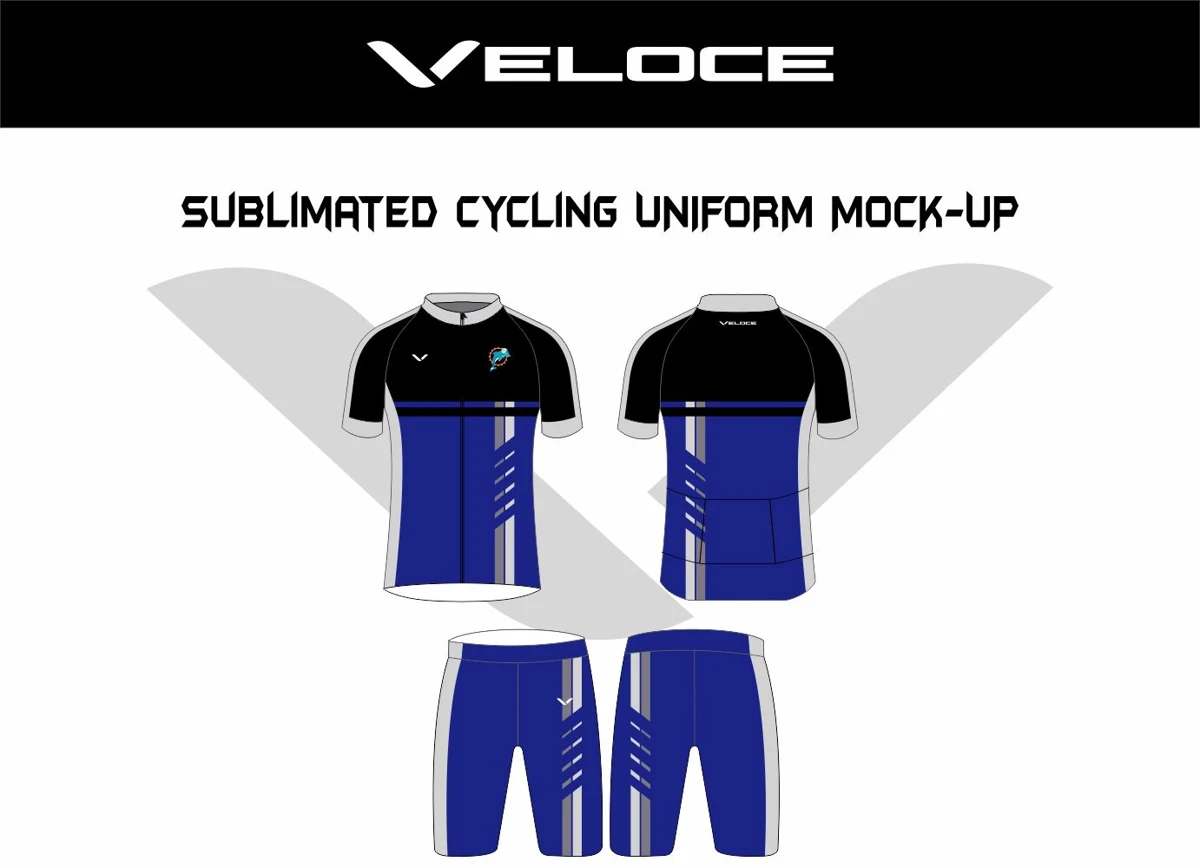 Custom Cycling Jersey — VE-1472 — Veloce catalog image