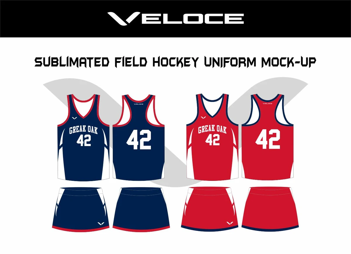 Custom Field Hockey Uniform — VE-1482 — Veloce catalog image