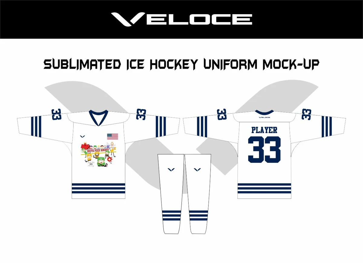 Custom Ice Hockey Jersey — VE-1081 — Veloce catalog image