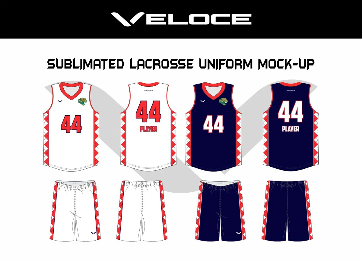 Custom Lacrosse Uniform — VE-1562 — Veloce catalog image