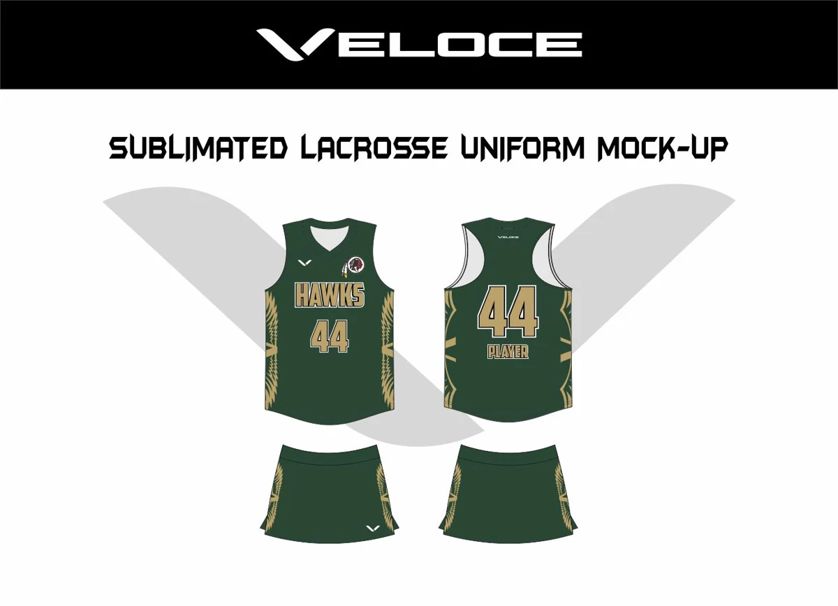 Custom Lacrosse Uniform — VE-1565 — Veloce catalog image