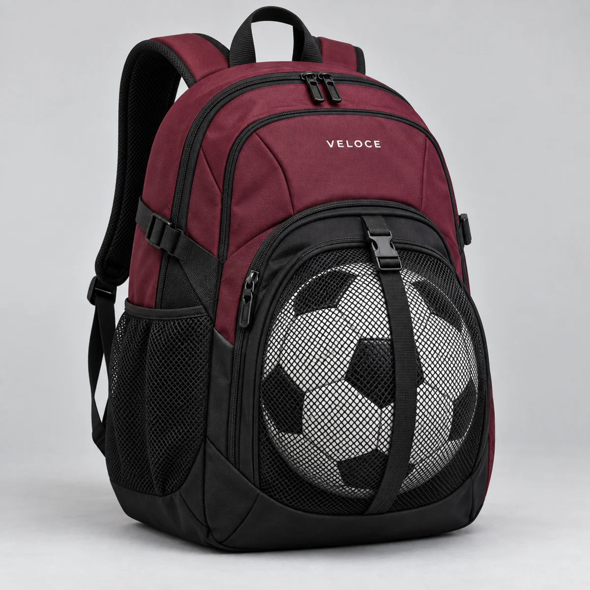 Soccer Backpack — generated Veloce design concept