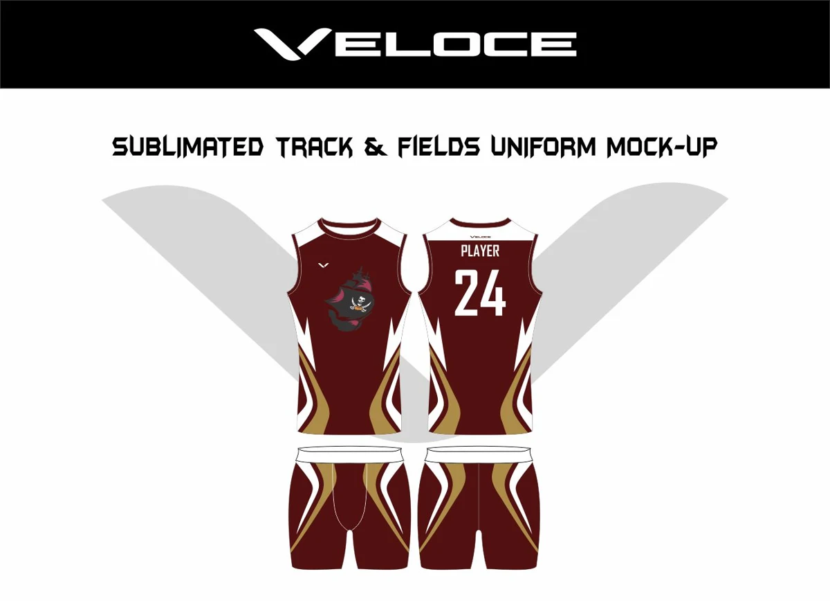Custom Track Uniform — VE-1603 — Veloce catalog image