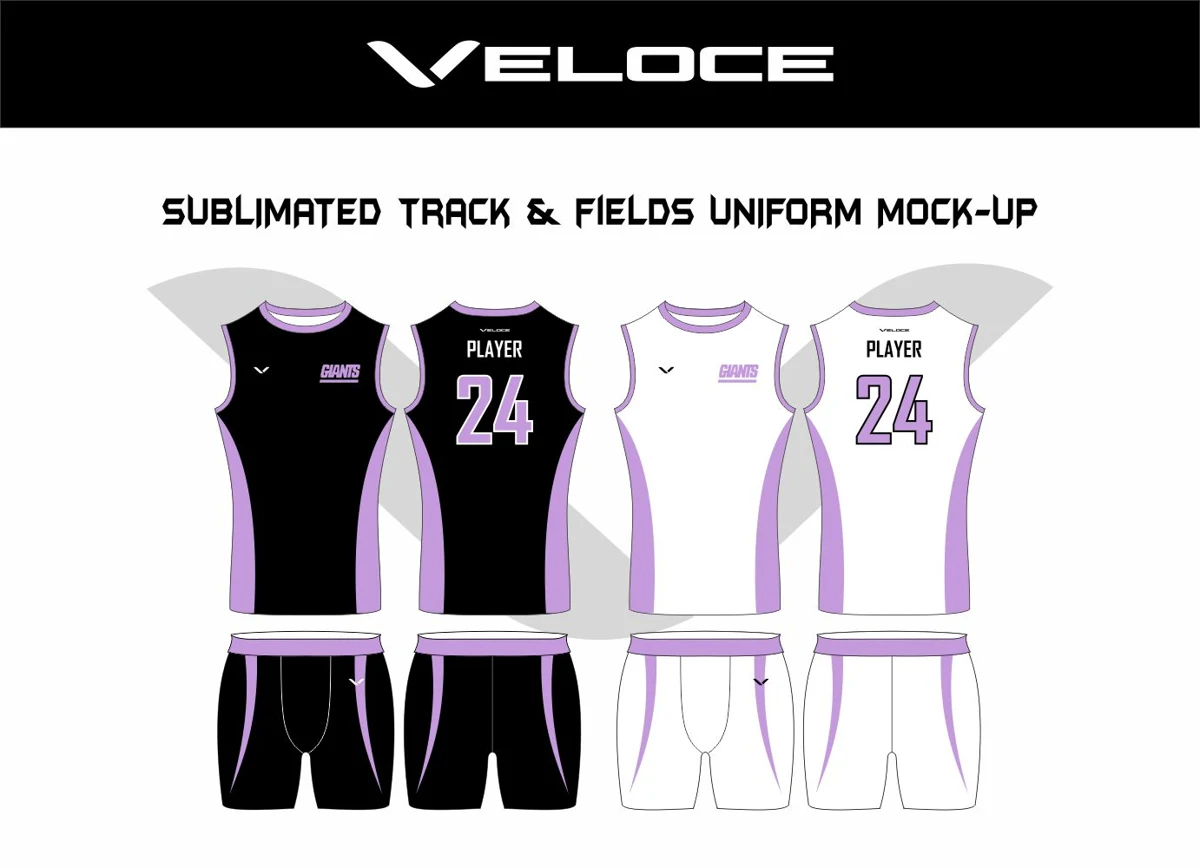 Custom Track Uniform — VE-1601 — Veloce catalog image