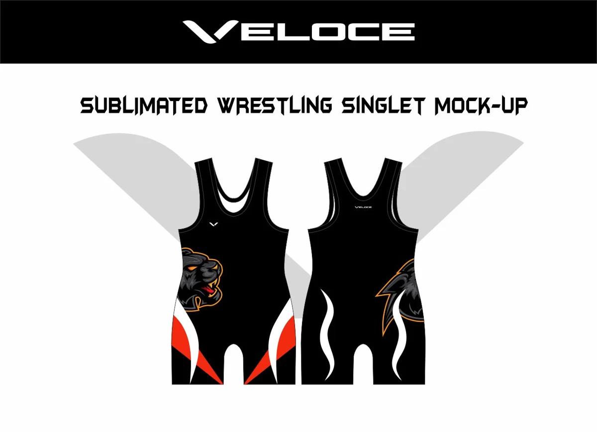 Custom Wrestling Singlet — VE-1682 — Veloce catalog image