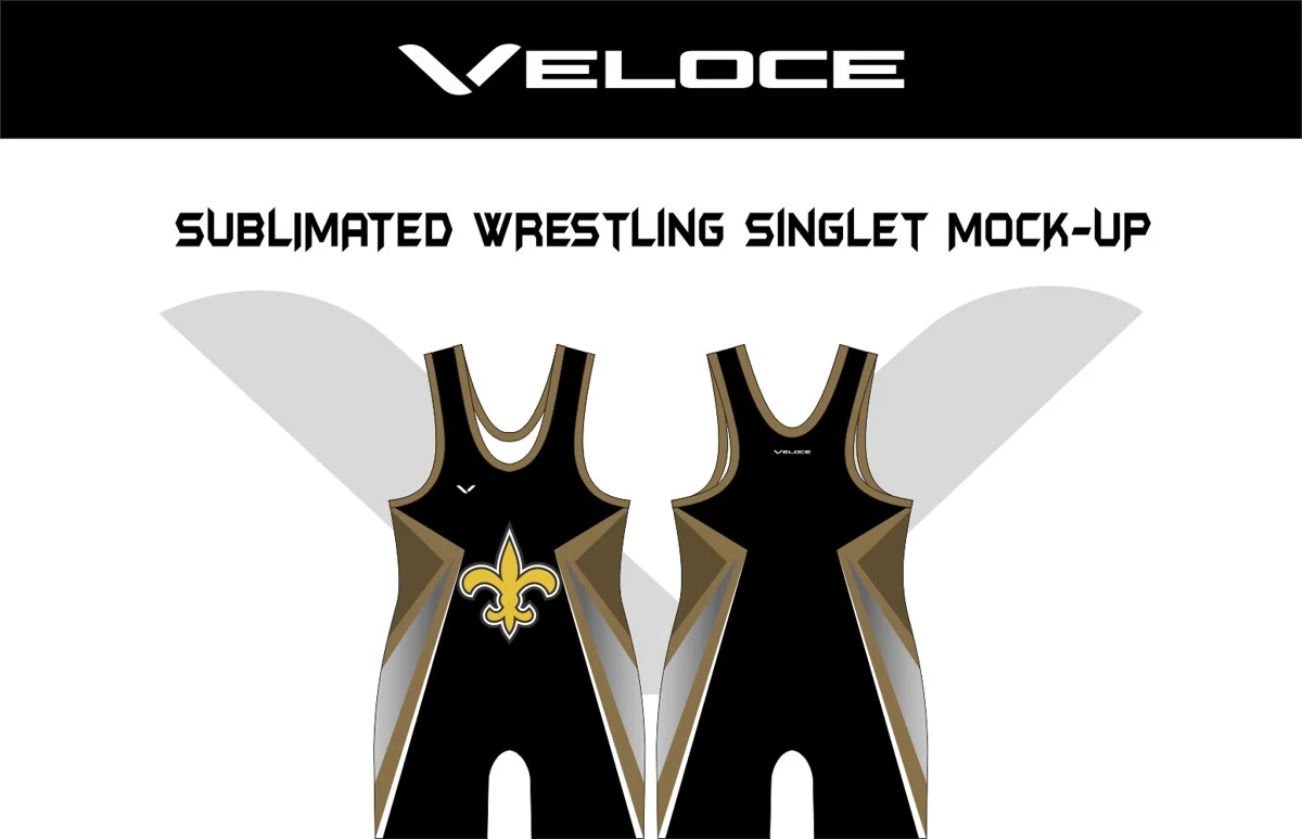 Custom Wrestling Singlet — VE-1680 — Veloce catalog image