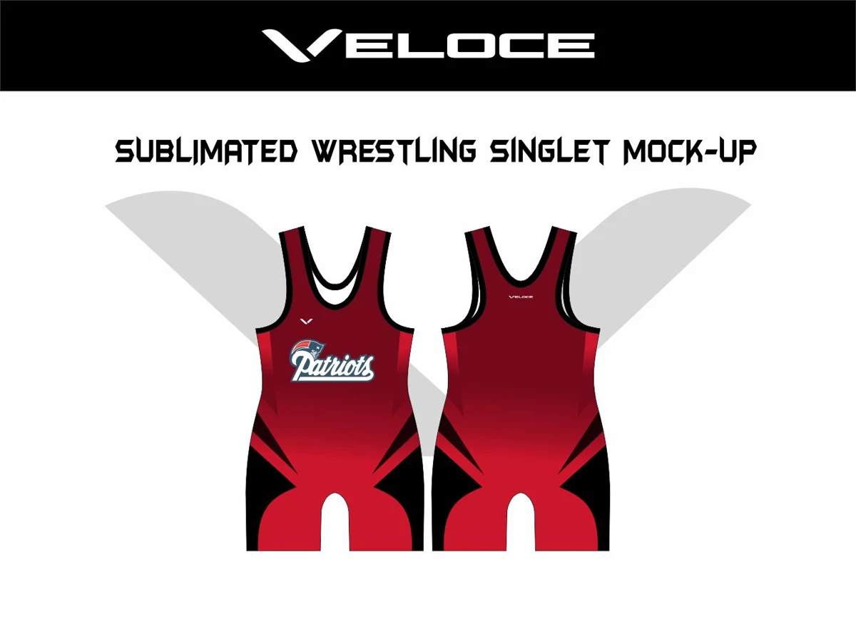 Custom Wrestling Singlet — VE-1681 — Veloce catalog image