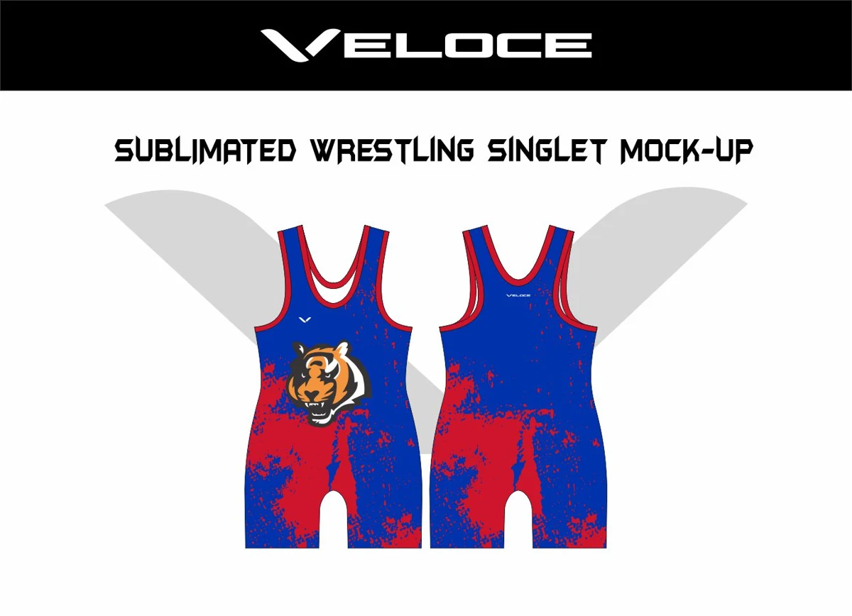 Custom Wrestling Singlet — VE-1684 — Veloce catalog image